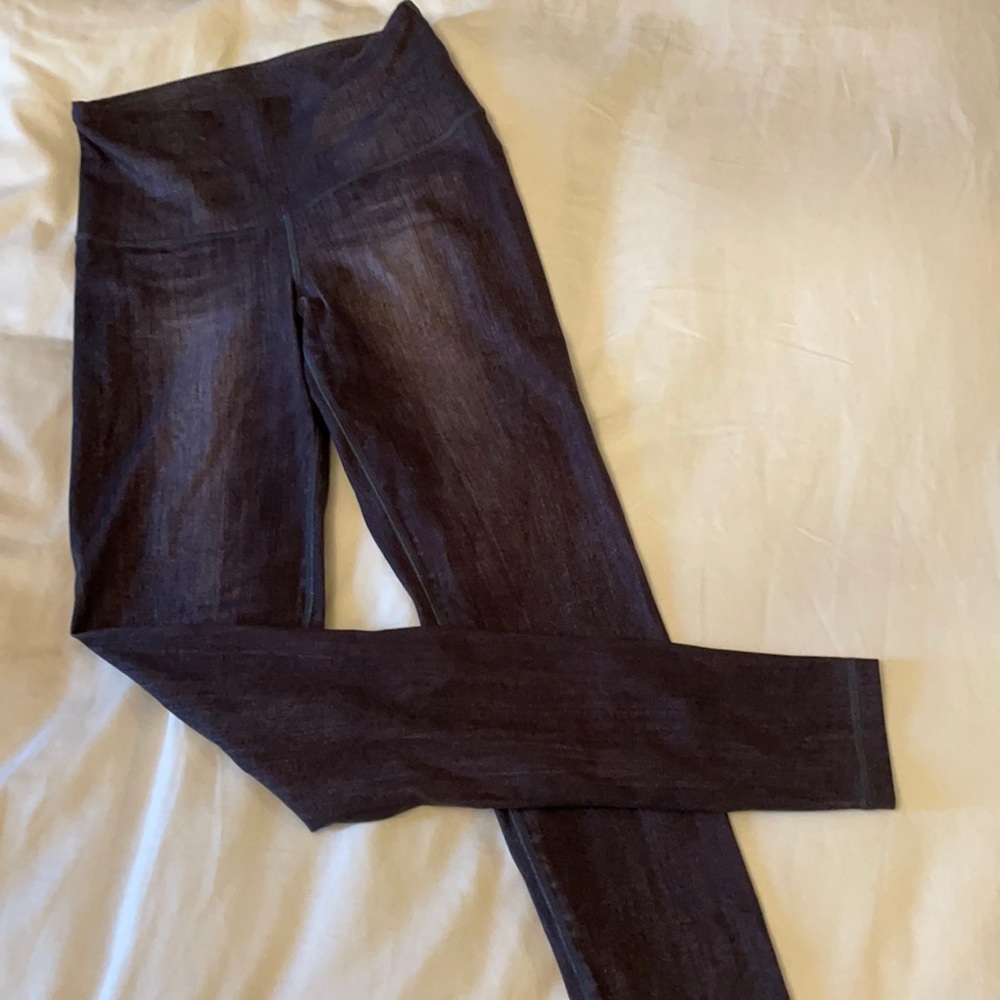Lucy brand denim look leggings